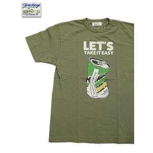 画像: 【 FREE RAGE 】　プリントTシャツ [ TAKE IT EASY ] [ LEAF ] 【 メール便可 】