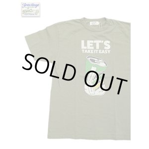 画像: 【 FREE RAGE 】　プリントTシャツ [ TAKE IT EASY ] [ LEAF ] 【 メール便可 】