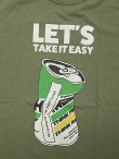 画像4: 【 FREE RAGE 】　プリントTシャツ [ TAKE IT EASY ] [ LEAF ] 【 メール便可 】