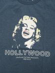 画像4: 【 FREE RAGE 】　フェードアウトTシャツ[ HOLLYWOOD ] [ NAVY ] 【 メール便可 】