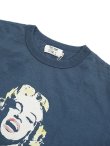 画像3: 【 FREE RAGE 】　フェードアウトTシャツ[ HOLLYWOOD ] [ NAVY ] 【 メール便可 】