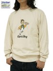 画像1: 【 FREE RAGE（フリーレイジ） 】　クラシッククルースウェット [ Gyoza Boy vol.2 ] [ ECRU ]