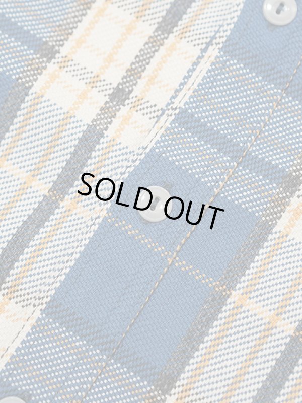 画像8: 【 Pherrow's（フェローズ） 】　ヘビーウェイトフランネルチェックシャツ [ Heavy Flannel Shirts ] [ NAVY ]