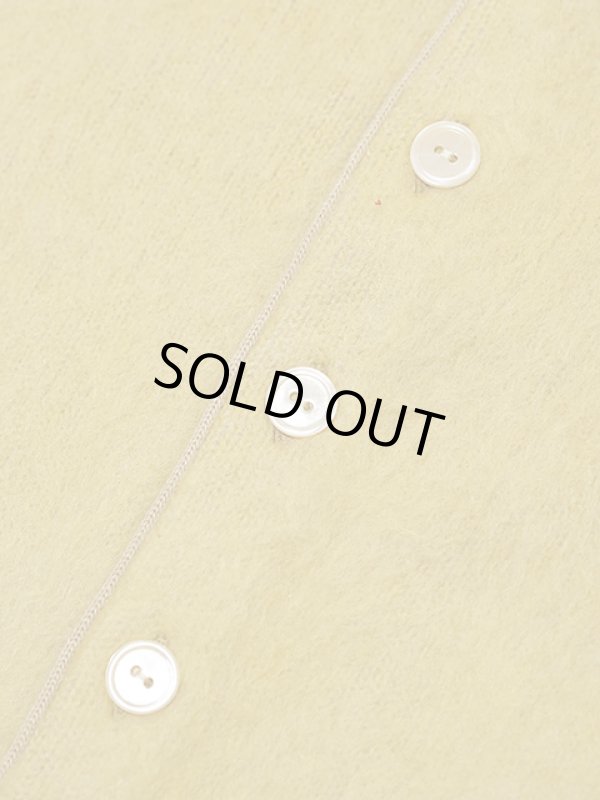 画像6: 【 Pherrow's（フェローズ） 】　モヘアニットカーディガン　[ MOHAIR KNIT CARDIGAN ] [ Mustard ] 