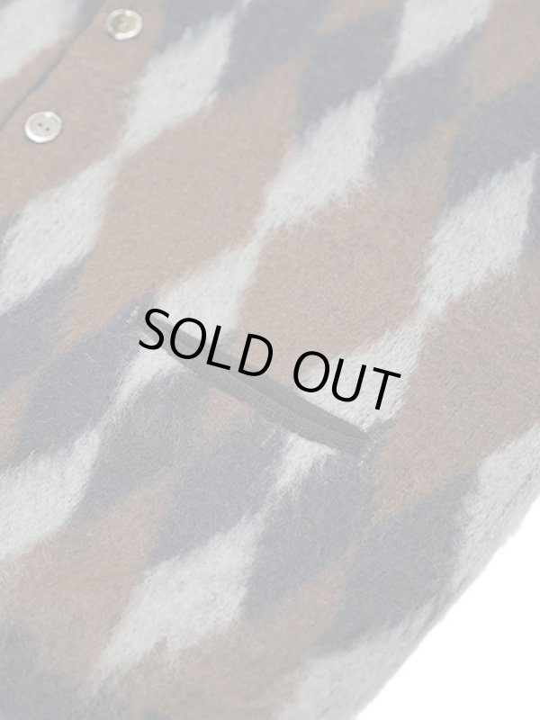 画像4: 【 Pherrow's（フェローズ） 】　モヘアニットカーディガン　[ MOHAIR KNIT CARDIGAN ] [ Diamond Navy ] 