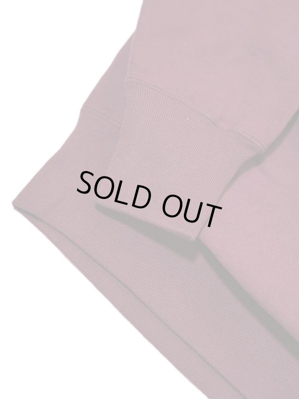 画像6: 【 Pherrow's（フェローズ） 】　 リバースウィーブクルーネック [ REVERSE SWEAT CREW ] [ BURGUNDY ]