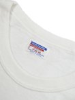 画像6: 【 DUBBLEWORKS（ダブルワークス） 】　ヘヴィウエイトポケットTシャツ [ Heavy Weight Tee ] [ OFF WHITE ] 【 メール便可 】