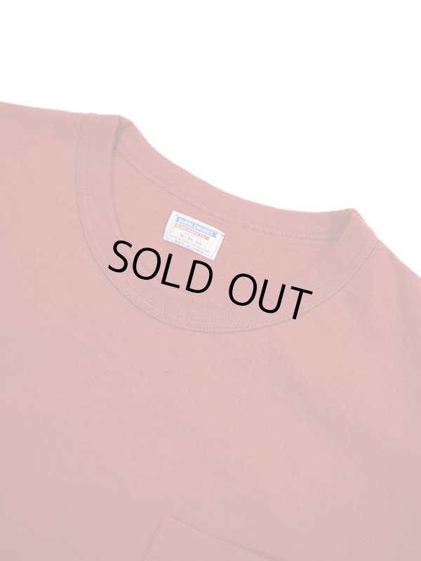 画像3: 【 DUBBLEWORKS（ダブルワークス） 】　ヘヴィウエイトポケットTシャツ [ Heavy Weight Tee ] [ RED ] 【 メール便可 】