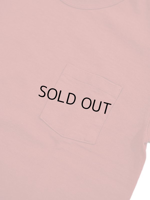 画像4: 【 DUBBLEWORKS（ダブルワークス） 】　ヘヴィウエイトポケットTシャツ [ Heavy Weight Tee ] [ RED ] 【 メール便可 】