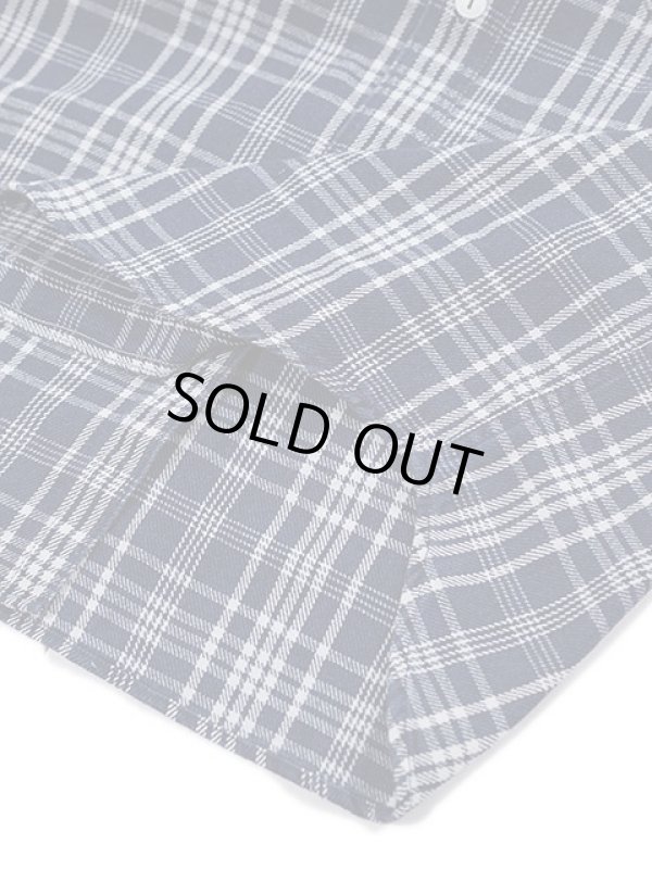 画像5: 【 Pherrow's（フェローズ） 】　フランネルチェックシャツ [ Used Wash ] [ INDIGO ]