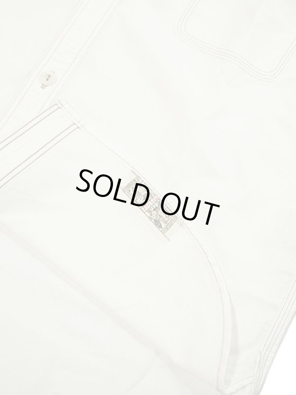 画像7: 【 Pherrow's（フェローズ） 】　半袖ラウンドヨークワークシャツ　[ Round York Work Shirts ] [ White Chambray ]