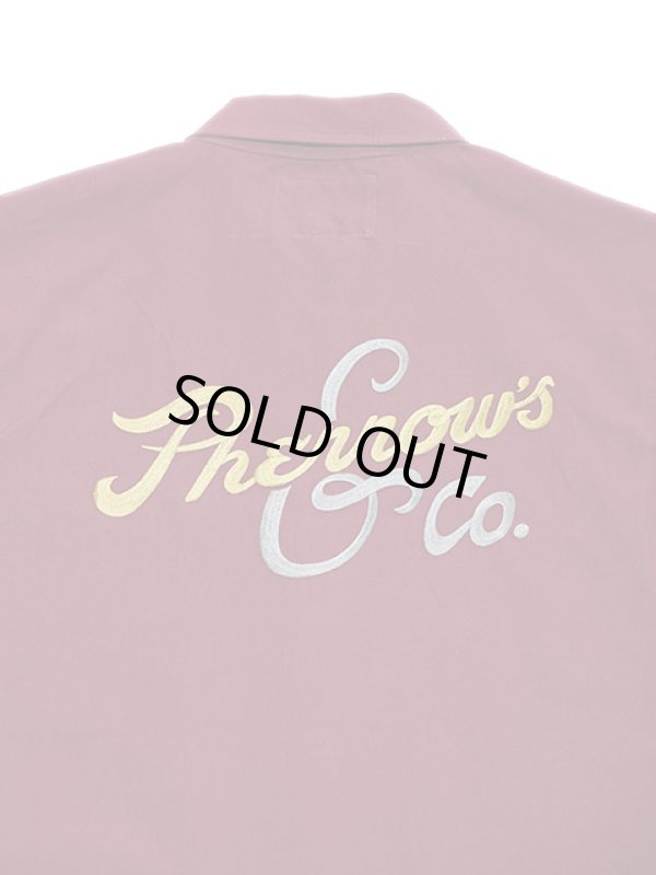 画像8: 【 Pherrow's（フェローズ） 】　コーチジャケット [ Coach Jacket ] [ Pherrow's & Co. ] [ BURGUNDY ]