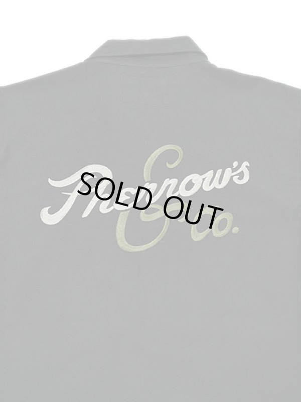 画像8: 【 Pherrow's（フェローズ） 】　コーチジャケット [ Coach Jacket ] [ Pherrow's & Co. ] [ BLACK ]