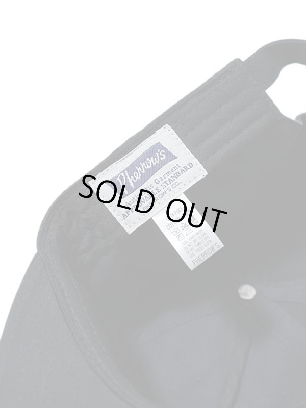 画像6: 【 Pherrow's（フェローズ） 】 トラッカーキャップ [ WESTERN TRANSPORT COMPANY ] [ BLACK ] 