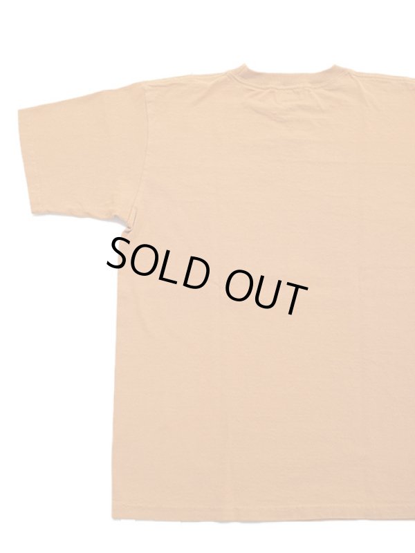 画像2: 【 Pherrow's（フェローズ） 】　フロッキープリントT-シャツ [ INDIAN ] [ M.YELLOW ] 【 メール便可 】