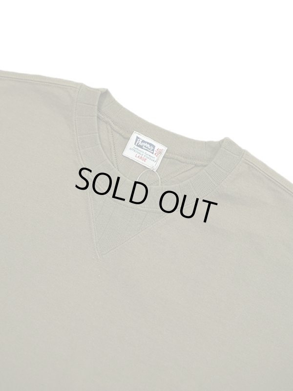 画像3: 【 Pherrow's（フェローズ） 】　半袖スェットタイプ T-シャツ [ Plane ] [ GREEN] 【 メール便可 】