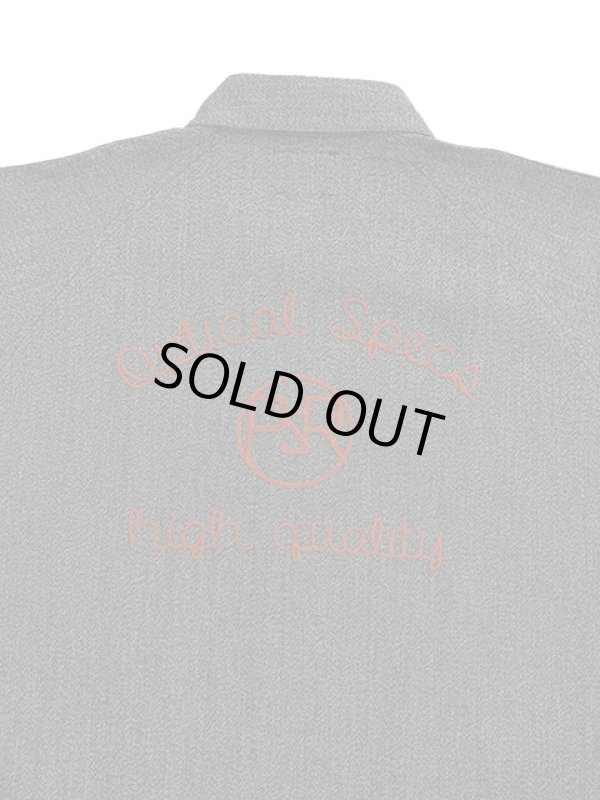 画像11: 【 Pherrow's（フェローズ） 】　撚り杢ラグランワークシャツ [ Covert Raglan Sleeve Work Shirts ] [ Optical Specs ] [ BLACK ]