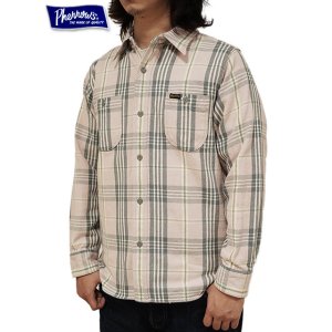 画像: 【 Pherrow's（フェローズ） 】　ヘビーウェイトフランネルチェックシャツ [ Heavy Flannel Shirts ] [ PINK ]