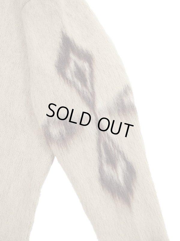 画像6: 【 Pherrow's（フェローズ） 】　モヘアクルーネックセーター　[ MOHAIR CREW NECK SWEATER ] [ BEIGE NATIVE ] 