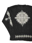 画像4: 【 Pherrow's（フェローズ） 】　モヘアクルーネックセーター　[ MOHAIR CREW NECK SWEATER ] [ BLACK NATIVE ] 