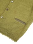 画像4: 【 Pherrow's（フェローズ） 】　モヘアニットカーディガン　[ MOHAIR KNIT CARDIGAN ] [ OLIVE ] 