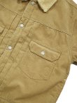 画像4: 【 Pherrow's（フェローズ） 】 コーデュロイランチジャケット [ 2nd Type Lunch Jacket ] [BEIGE]