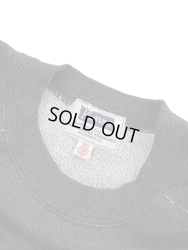 画像6: 【 Pherrow's（フェローズ） 】　フロッキープリントスウェット [ SIBERIAN HUSKY ] [ CHARCOAL ]