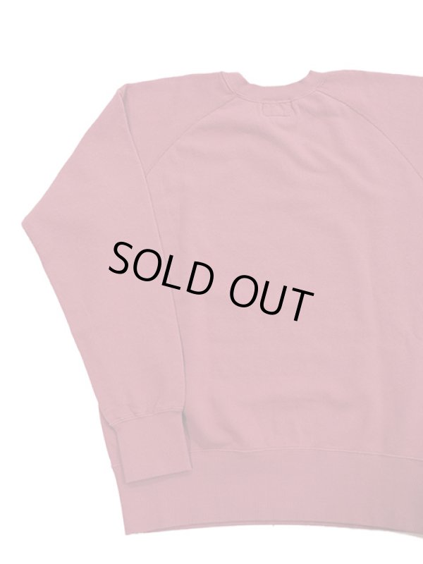 画像2: 【 Pherrow's（フェローズ） 】　フロッキープリントスウェット [ BUFFALO & INDIAN ] [ F.BURGUNDY ]