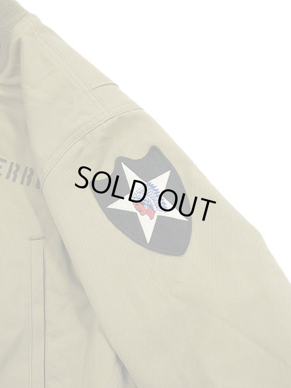画像6: 【 Pherrow's（フェローズ） 】 TANKERS JACKET [ 2ND INFANTRY DIV. ] [ L.OLIVE ]