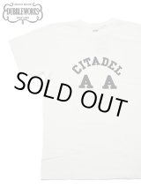 画像: 【 DUBBLEWORKS（ダブルワークス） 】　プリントTシャツ [ Printed Tee ] [ CITADEL AA ] [ OFF WHITE ] 【 メール便可 】