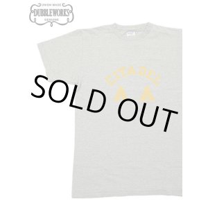 画像: 【 DUBBLEWORKS（ダブルワークス） 】　プリントTシャツ [ Printed Tee ] [ CITADEL AA ] [ H.GRAY ] 【 メール便可 】