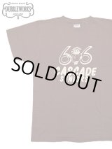 画像: 【 DUBBLEWORKS（ダブルワークス） 】　プリントTシャツ [ Printed Tee ] [ CASCAD ] [ BORDEAUX ] 【 メール便可 】