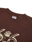 画像3: 【 DUBBLEWORKS（ダブルワークス） 】　プリントTシャツ [ Printed Tee ] [ CASCAD ] [ BORDEAUX ] 【 メール便可 】