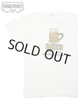 画像: 【 DUBBLEWORKS（ダブルワークス） 】　プリントTシャツ [ Printed Tee ] [ BEER ] [ OFF WHITE ] 【 メール便可 】