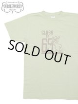 画像: 【 DUBBLEWORKS（ダブルワークス） 】　プリントTシャツ [ Printed Tee ] [ CLASS OF 69 ] [ TEA GREEN ] 【 メール便可 】