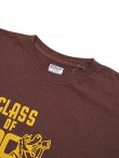 画像3: 【 DUBBLEWORKS（ダブルワークス） 】　プリントTシャツ [ Printed Tee ] [ CLASS OF 69 ] [ BORDEAUX ] 【 メール便可 】