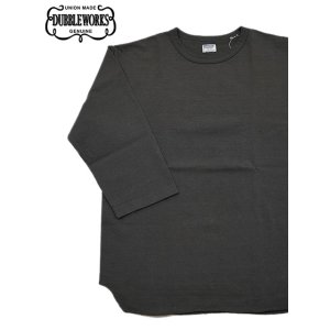 画像: 【 DUBBLEWORKS（ダブルワークス） 】　ヘヴィウエイトベースボールTシャツ [ Heavy Weight Baseball Tee ] [ SUMIKURO ] 【 メール便可 】