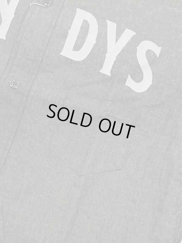 画像4: 【 Pherrow's（フェローズ） 】 ベースボールワークシャツ [ WINDYS ] [ S.BLACK ]