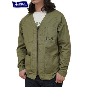 画像: 【 Pherrow's（フェローズ） 】 Military Enginner Jacket [ U.S. ] [ OLIVE ]