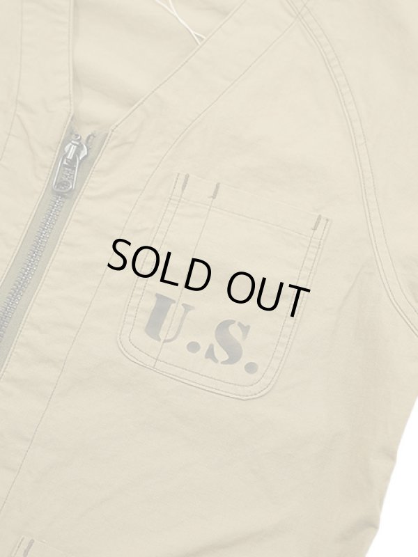 画像4: 【 Pherrow's（フェローズ） 】 Military Enginner Jacket [ U.S. ] [ BEIGE ]