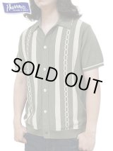画像: 【 Pherrow's（フェローズ） 】 サマーニットシャツ [ Summer Knit Shirts  ] [ GREEN ]