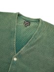 画像3: 【 Pherrow's（フェローズ） 】 サマーニットカーディガン [ Summer Knit Cardigan ] [ FADE GREEN ]