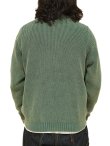 画像2: 【 Pherrow's（フェローズ） 】 サマーニットカーディガン [ Summer Knit Cardigan ] [ FADE GREEN ]