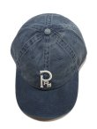 画像4: 【 Pherrow's（フェローズ） 】 ベースボールキャップ [ Pigment Dye Baseball Cap ] [ NAVY ] 