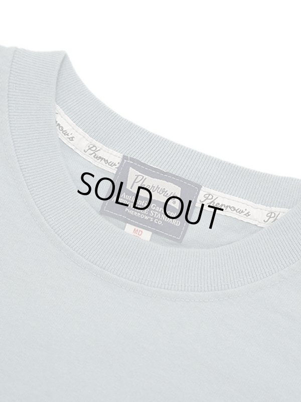 画像6: 【 Pherrow's（フェローズ） 】　無地T-シャツ [ D.SAX ] 【 メール便可 】