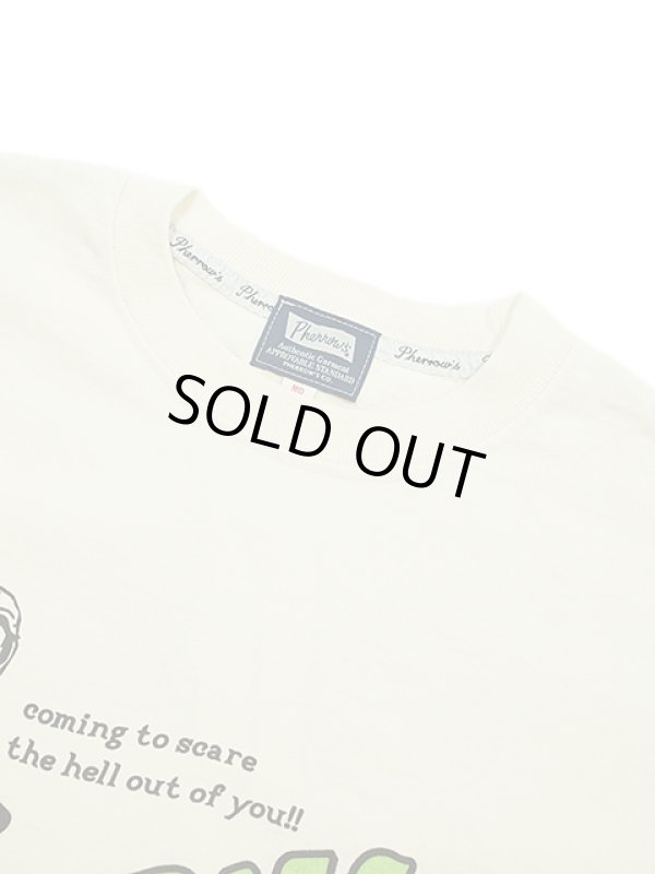 画像3: 【 Pherrow's（フェローズ） 】　プリントT-シャツ [ ZOMBIES SHOW ] [ S.WHITE ] [ カタログ未掲載 ] 【 メール便可 】