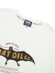 画像3: 【 Pherrow's（フェローズ） 】　プリントT-シャツ [ BAT OIL Co. ] [ WHITE ] [ カタログ未掲載 ] 【 メール便可 】