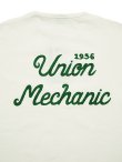 画像6: 【 Pherrow's（フェローズ） 】　刺繍T-シャツ [ Union Mechanic ] [ WHITE ] 【 メール便可 】