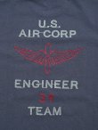 画像6: 【 Pherrow's（フェローズ） 】　刺繍T-シャツ [ USAAF ] [ NAVY ] 【 メール便可 】