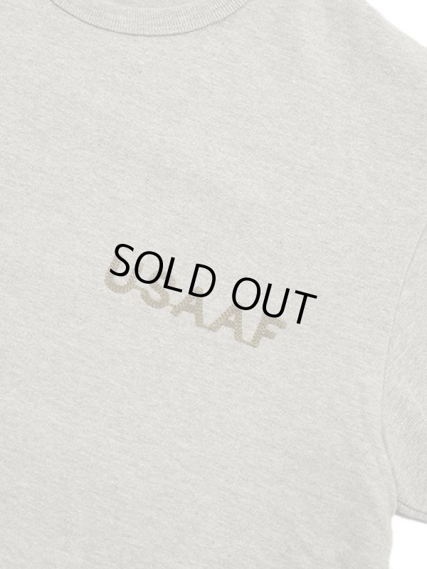 画像4: 【 Pherrow's（フェローズ） 】　刺繍T-シャツ [ USAAF ] [ H.GRAY ] 【 メール便可 】